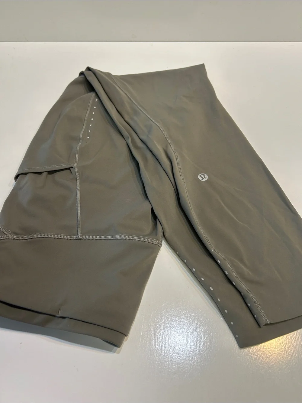 lululemon athletica women’s Olive Performance Training Shorts